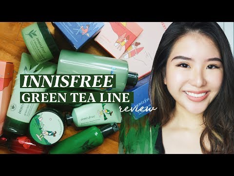 INNISFREE GREEN TEA LINE REVIEW