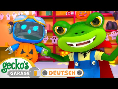 In Der Werkstatt Spukt‘s | 90-minütige Zusammenstellung｜Geckos Halloween-Cartoons für Kinder🦎🛠️