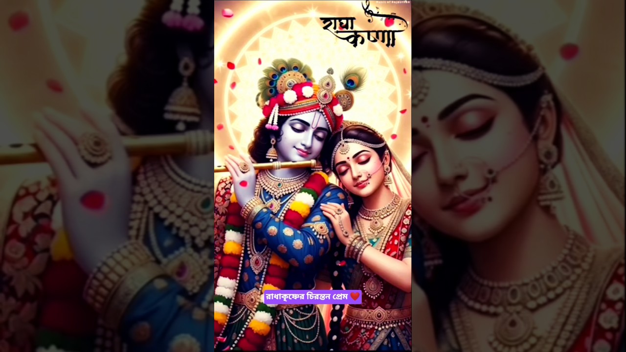 রাধাকৃষ্ণের চিরন্তন প্রেম ❤️🌿🥀🌿 #love #krishna #trending #shorts #youtubeshorts #ytshorts #viral❤️🧿💐
