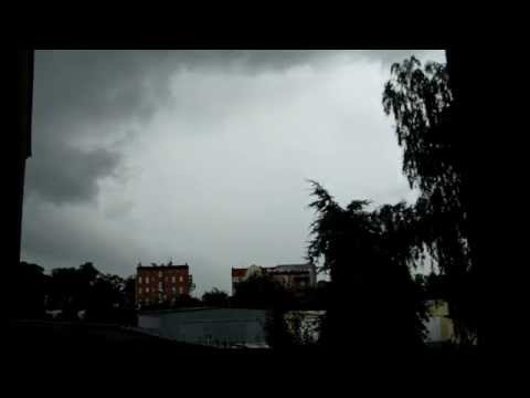 Bow Echo w Toruniu, Time-lapse 19.07.2015