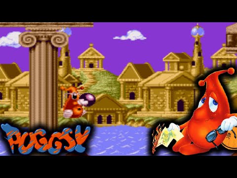 Escape From DarkSkull Castle And Explore Aztec Temple! - Puggsy Sega Genesis Playthrough - Part 8