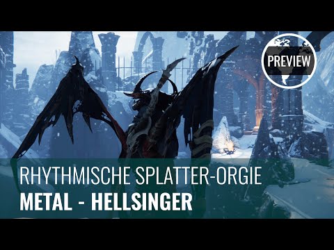 Metal - Hellsinger in der Preview: Rhythmische Splatter-Orgie (60 fps, Preview, German)