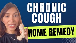 A home remedy for chronic cough!