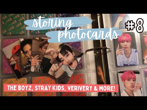 storing photocards #8! ✧ the boyz, stray kids, verivery & more!