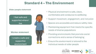 Standard 4  - Addressing Diversity and Wellness in the Strengthened Aged Care Quality Standards