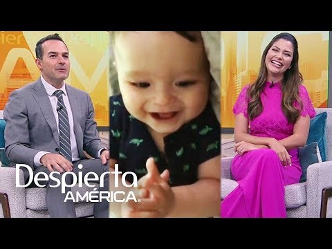 Ana Patricia shows off the beautiful song her baby Gael sings.