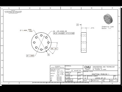 CATiA GD&T Tutorial #9