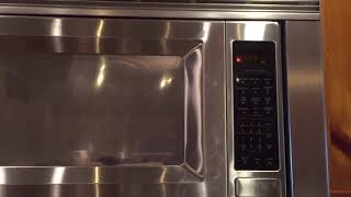 GE Sensor microwave oven