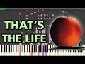 That's the Life [James and the Giant Peach] - Randy Newman | Synthesia Piano Tutorial ?