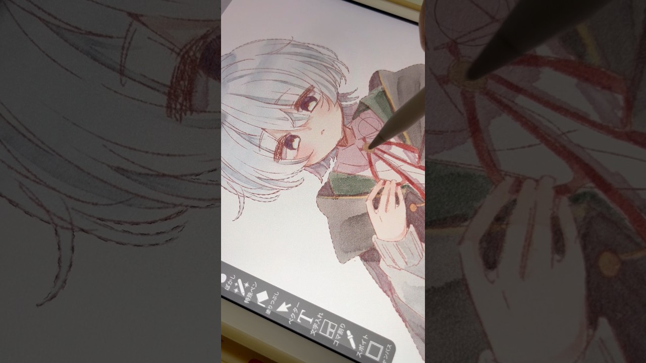 創作くん👻🪄#shorts #イラスト #イラストメイキング #illustration #art