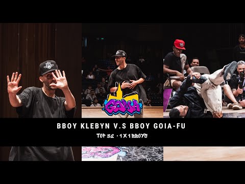 GOMA 2023 I 1 X 1 - TOP 32 I Bboy Klebyn v.s Bboy Goia-fu