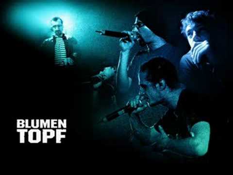 Blumentopf - Grau in Grau