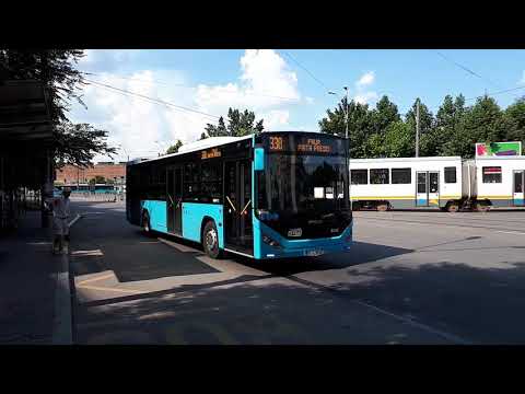 Autobuzul Otokar Kent C #6536 efectuând Stația Faur pe Linia 330