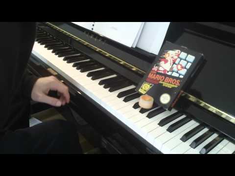 (12) 'One-UP' Sound Effect, SFX, from 'Super Mario Bros' for piano, Koji Kondo