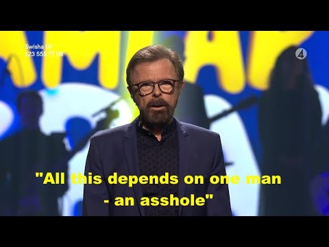 ABBA's Björn Ulvaeus Ukraine speech (English subtitles)
