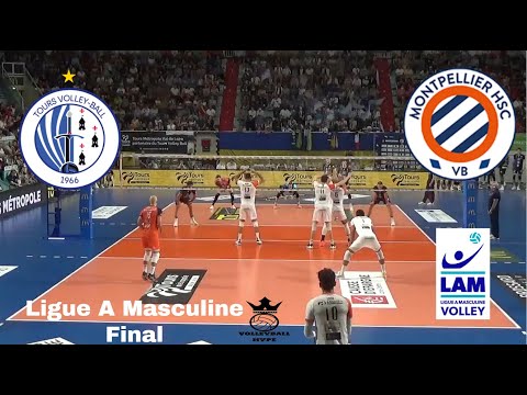 Tillie vs Faure - Scout View - Tours VB vs Montpellier UC - Ligue A Masculine Final - Highlights