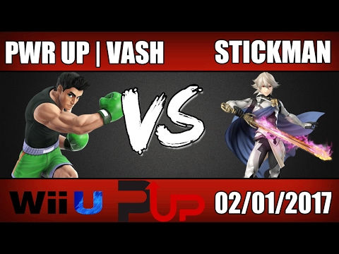 PowerUp | Vash (Little Mac) vs Stickman (Corrin) - Wii U Winners Round 1 - SOS