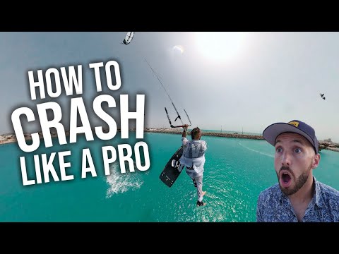 Kitesurfing: How to CRASH Safely ⚠️💥