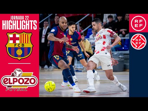 Resumen #PrimeraDivisiónFS Barça 3-3 ElPozo Murcia Costa Cálida | Jornada 22