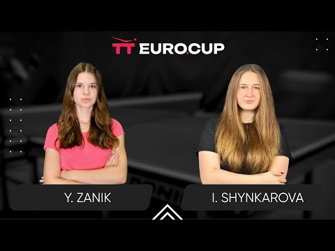 15:55 Yulianna Zanik - Iryna Shynkarova 23.09.2025 TT Euro.Cup Women Ukraine Star. TABLE 4