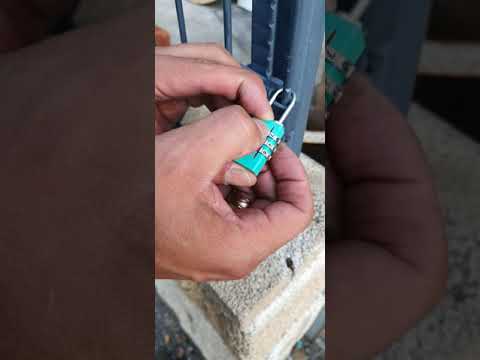 🔴Como ABRIR un candado de CLAVES o diales, si olvidaste la combinación. 🤔