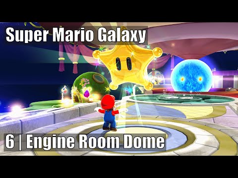 6 | Engine Room Dome | Super Mario Galaxy | 4K 60FPS No Commentary