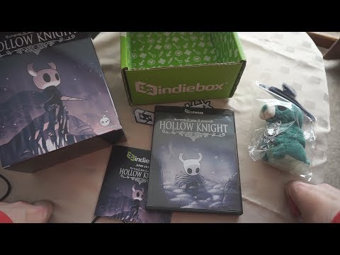 Indiebox: Hollow Knight Box Unboxing (I will say box many times)