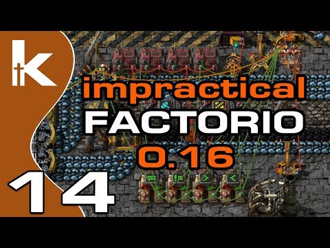 Impractical Factorio 0.16 Ep 14 | Robot Network and Barrel Management | Factorio Let's Play