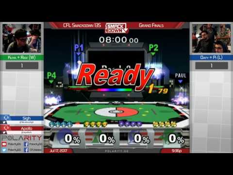 CFL Smackdown 135 Melee - Kuya + Ridz vs Oaty + Pi - Grand Finals