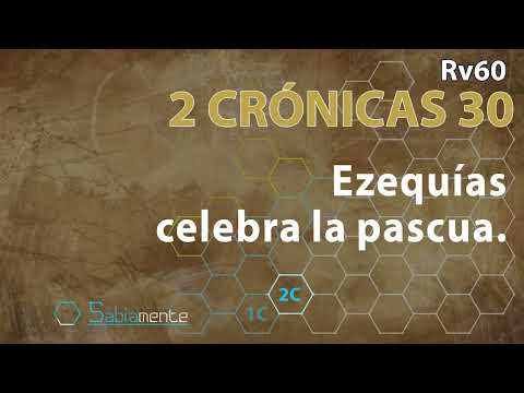 2 CRONICAS 30 ❕PDL Sm #BibliaRv602C❕Ezequías celebra la pascua.