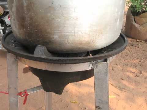 Thai gasifier, cooking module