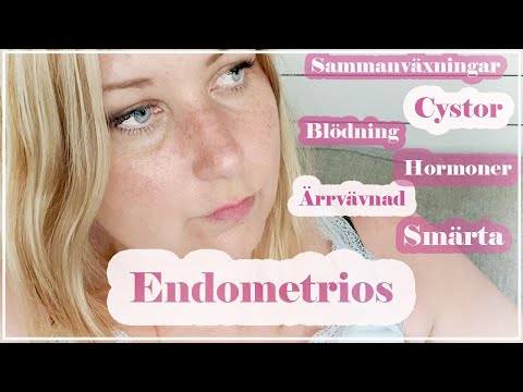 ENDOMETRIOS - EN OBOTLIG SJUKDOM // SYMPTOM DIAGNOS BEHANDLING ENDOMETRIOS