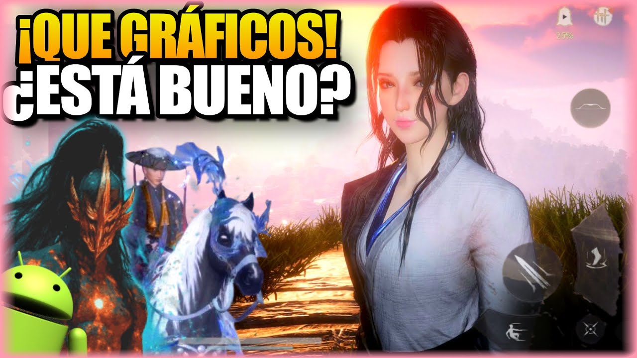 ¿Son estos LOS MEJORES GRAFICOS en Celular? - Where Winds Meet Android Gameplay