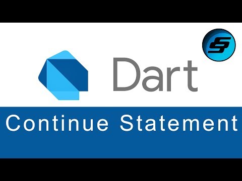 Continue Statement Dart Programming