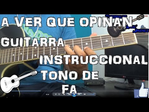 Tutorial | A ver que opinan | Los traviesos de la sierra | Guitarra