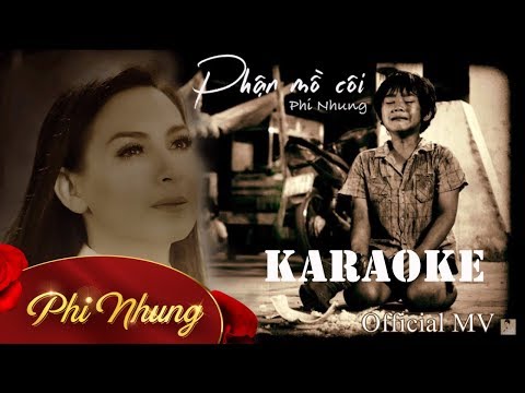 [Karaoke] Phận Mồ Côi - Phi Nhung || Official
