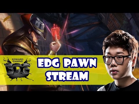 [ July 29, 2016 ] EDG Pawn | Twisted fate vs Pantheon | Kr challenger| s6 live stream