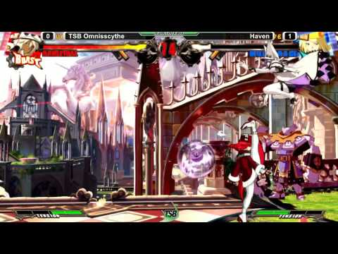 GGXrd @ TSB Christmas Miracle - TSB Omnisscythe (Ramethal) vs Haven (Millia) [720p/60fps]