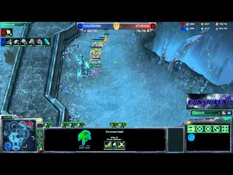 mouzStrelok vs aTnSocke TvP Game 3 Starcraft 2 EonShiKeno