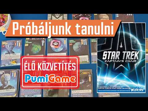 Beszélgetés Star Trek: Captain's Chair |  Tanulgatjuk + Pumicast 36 - PumiGame