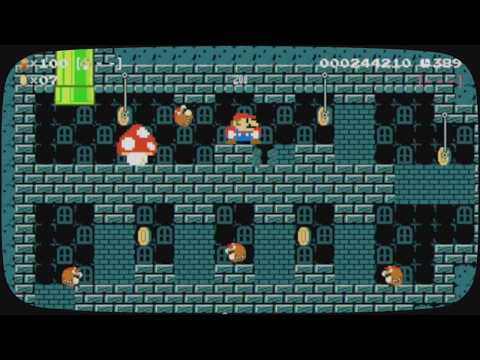 BLANCHED SPLASHING ~ Normal 100 Mario Challenge - Super Mario Maker - No Commentary 1bq