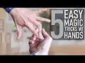 Learn 5 Easy Magic Tricks With Your Hands - Easy Magic Tricks Hands