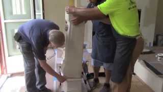 Part 2 of 4: How to Install a Fireplace Mantel Chimney Piece & Hearth