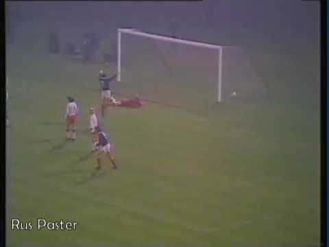 EURO-1976. Qualifiers. Group 4. Scotland - Denmark - 3:1. Highlights.