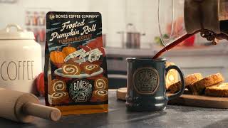 Bones Coffee Company Pumpkin Roll Flavored Coffee! 🎃