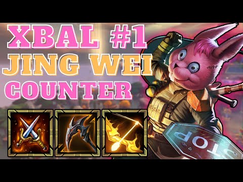 JING WEI COUNTER | Smite Season 9 Ranked Conquest | XBAL DOMINATION