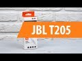 JBL JBLT205BLK - відео
