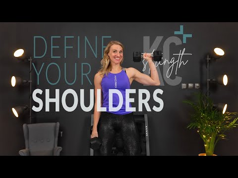 BUILD STRENGTH Shoulder Workout with Dumbbells | 15 minute Home Workout