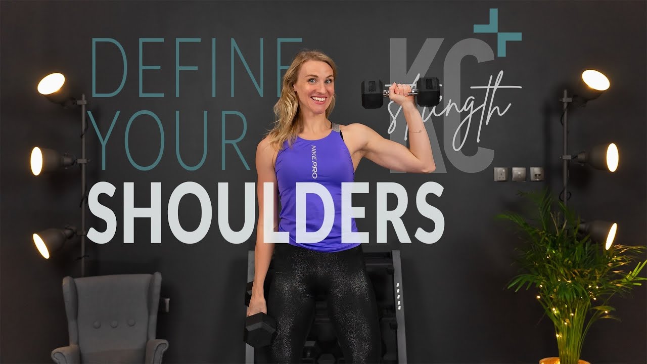BUILD STRENGTH Shoulder Workout with Dumbbells | 15 minute Home Workout