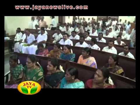 முதலமைச்சர் ஜெயலலிதாவுக்கு நன்றி - கோபி நகராட்சிக் கூட்டத்தில் தீர்மானம் நிறைவேற்றம் 28 08 2015